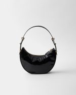 Prada Arqué Naplak Patent Leather Shoulder Bag - Image 6